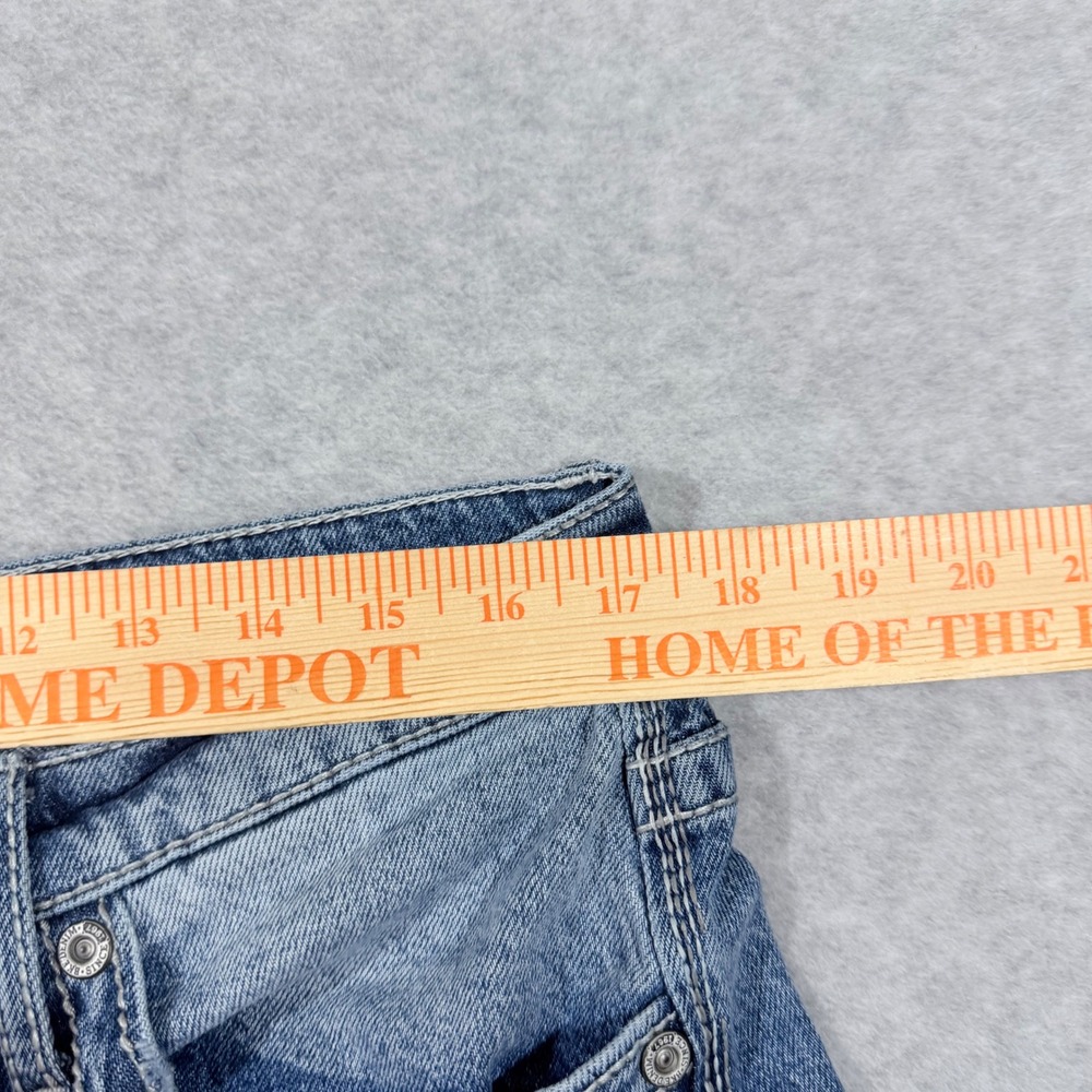 BKE Tyler Jeans Mens 34x34 Light Wash Straight Leg Stretch Blue - Picture 8 of 12